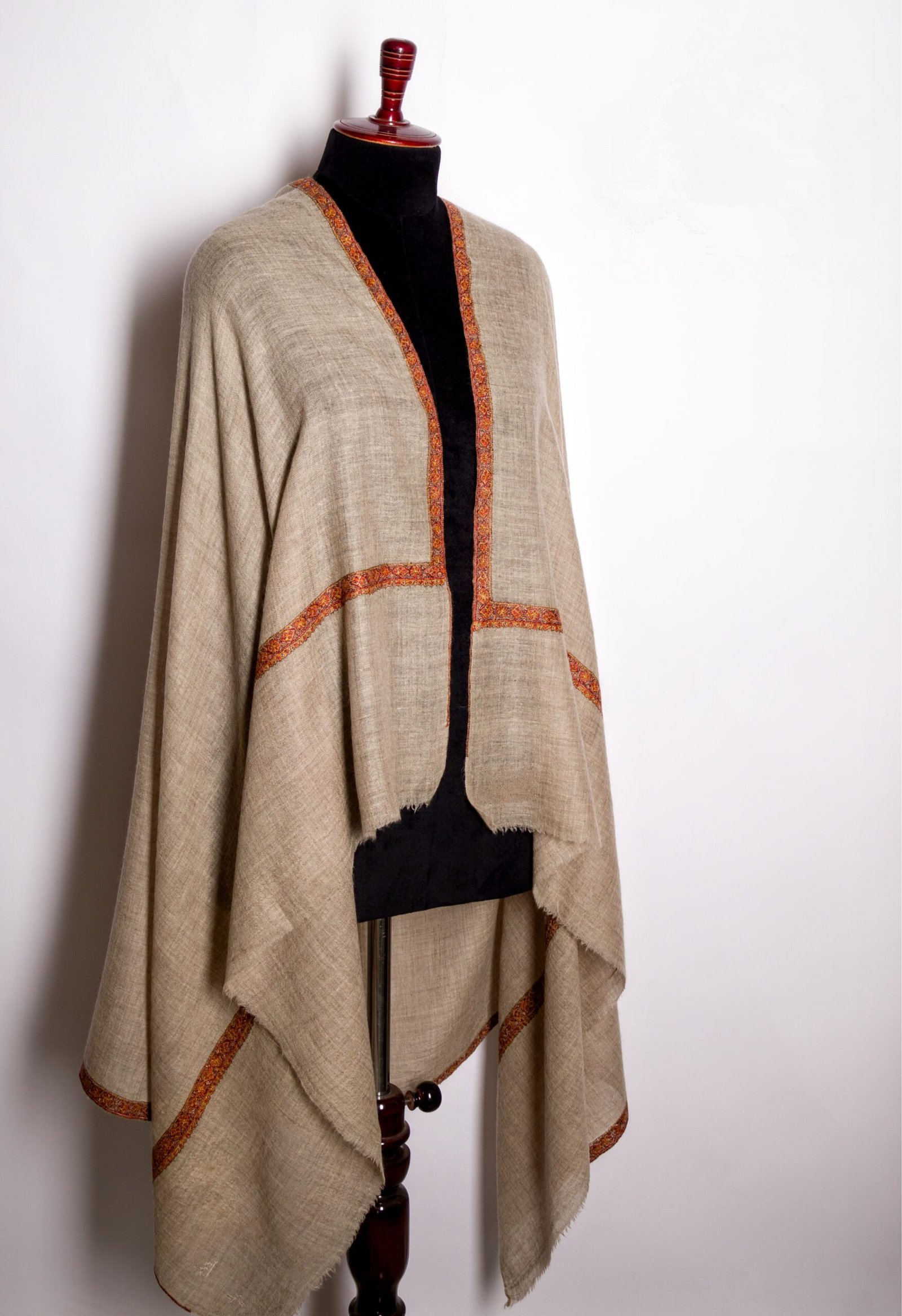 Hand Embroidered Soft Cashmere Shawl, Handwoven By 100% Himalayan Cashmere Pashmina Shawl By TheGiftsConnect - Image 14