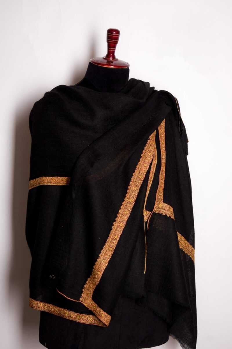 Hand Embroidered Soft Cashmere Shawl, Handwoven By 100% Himalayan Cashmere Pashmina Shawl By TheGiftsConnect