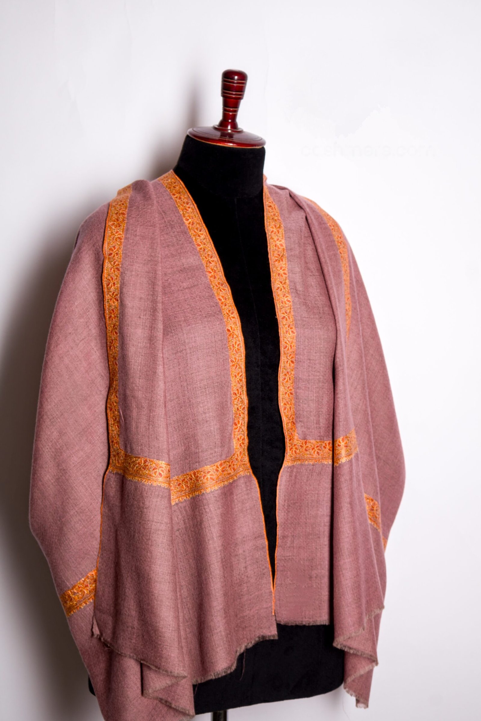Hand Embroidered Soft Cashmere Shawl, Handwoven By 100% Himalayan Cashmere Pashmina Shawl By TheGiftsConnect - Image 11