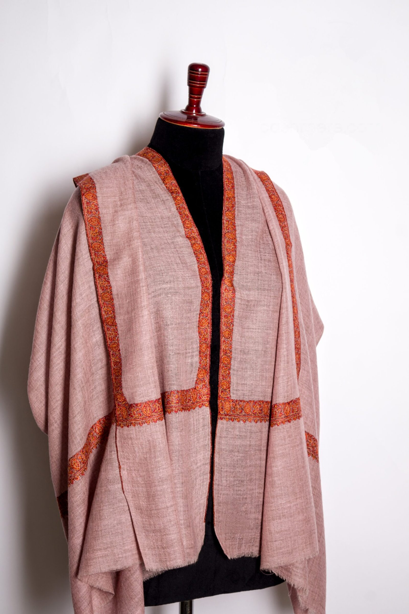 Hand Embroidered Soft Cashmere Shawl, Handwoven By 100% Himalayan Cashmere Pashmina Shawl By TheGiftsConnect - Image 10