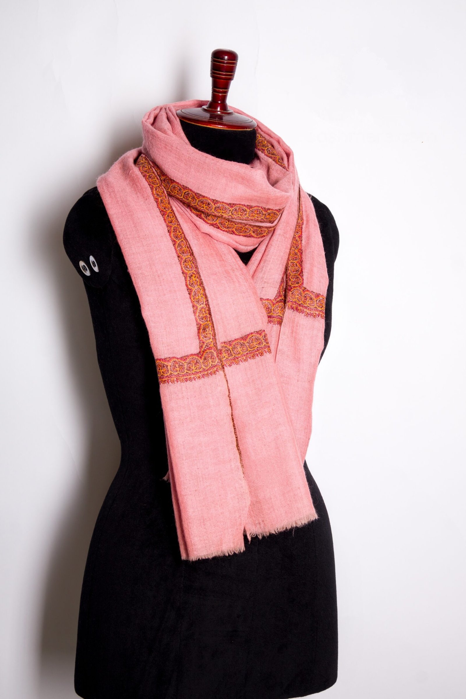 Hand Embroidered Soft Cashmere Shawl, Handwoven By 100% Himalayan Cashmere Pashmina Shawl By TheGiftsConnect - Image 8