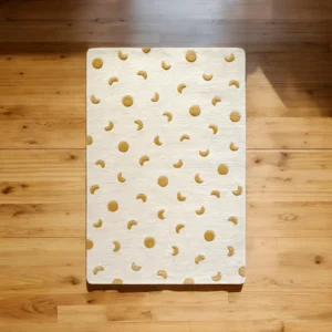 Dreamland Moon Rug – Soft Wool Hand Tufted Kids Carpet