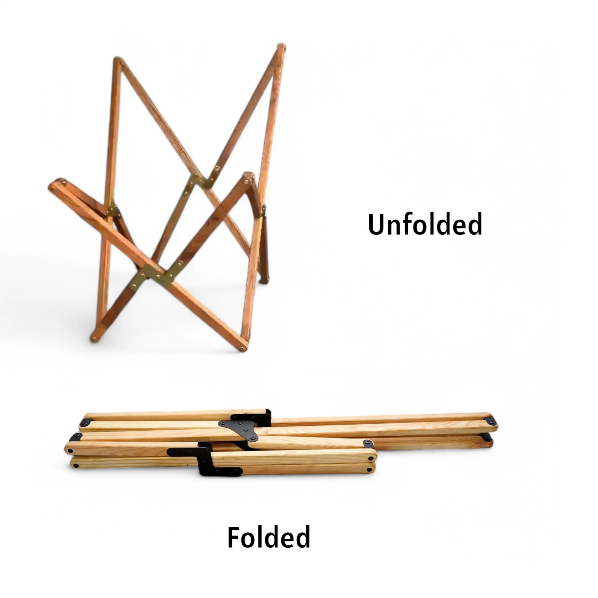 Soft Tan Leather Butterfly Chair Handmade Recliner for Living Room - Image 13